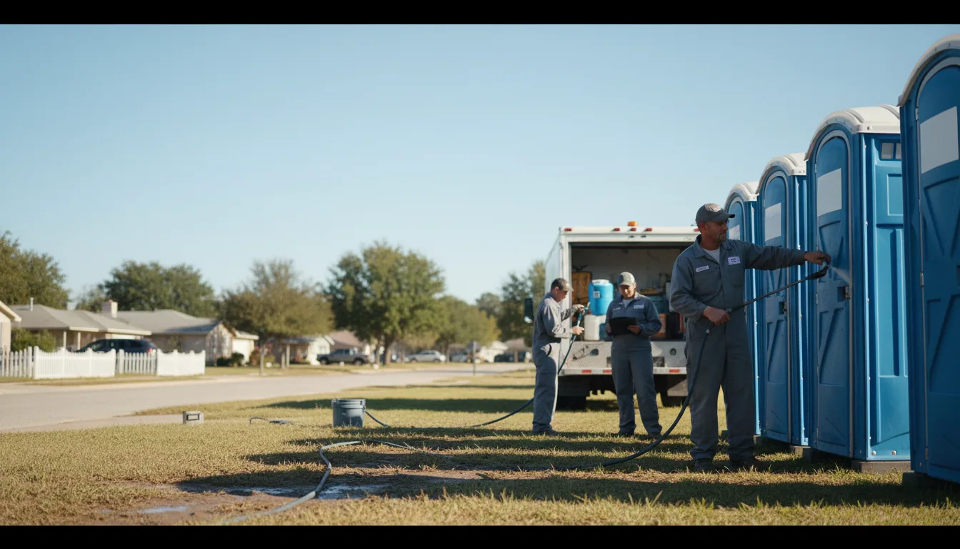 Long-Term Portable Toilet Rental in Ponchatoula, LA near me